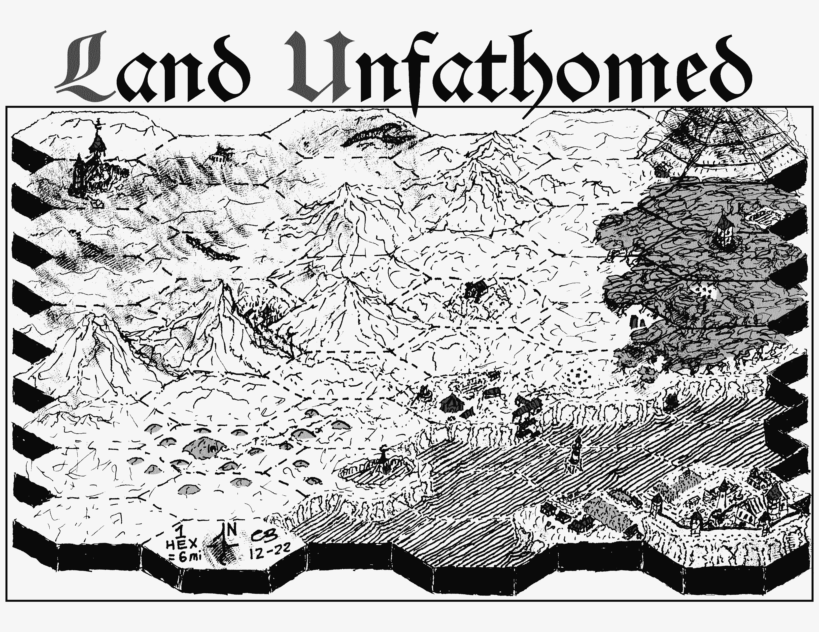 A 9x6 Hexmap